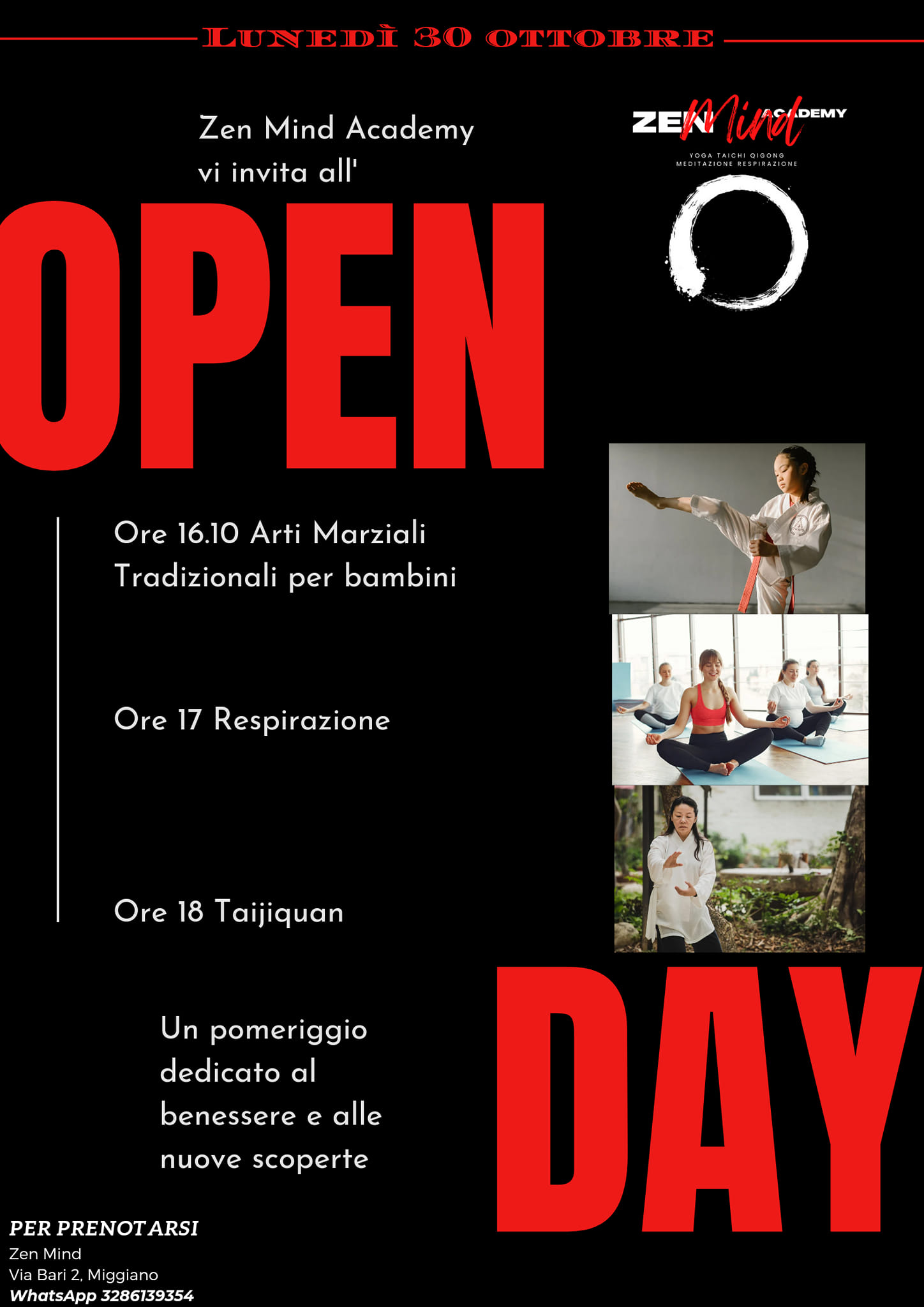 Open day Arti marziali